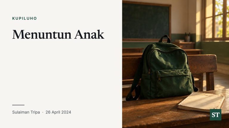 Menuntun Anak