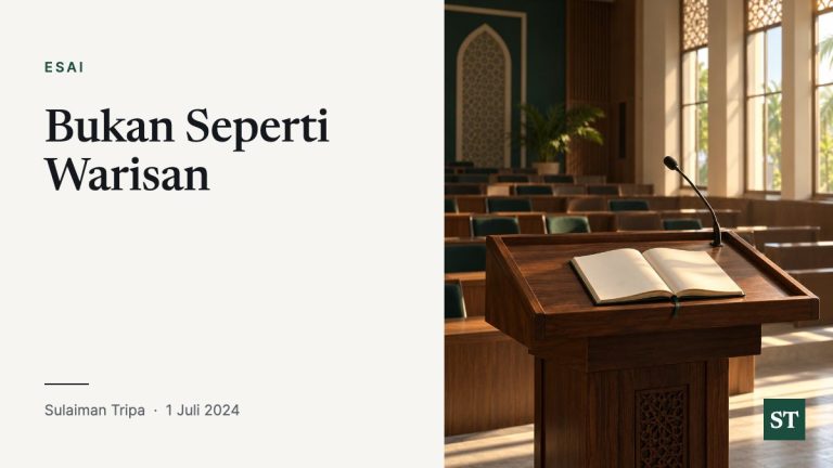 Bukan Seperti Warisan