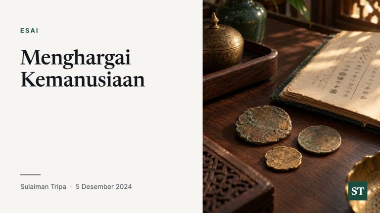 Menghargai Kemanusiaan