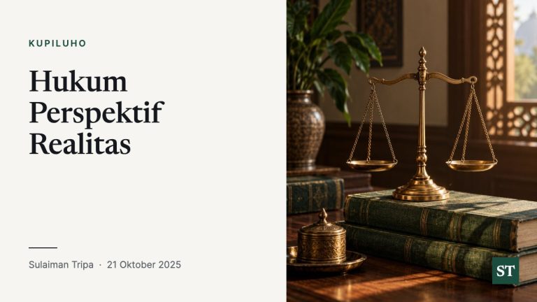 Hukum Perspektif Realitas